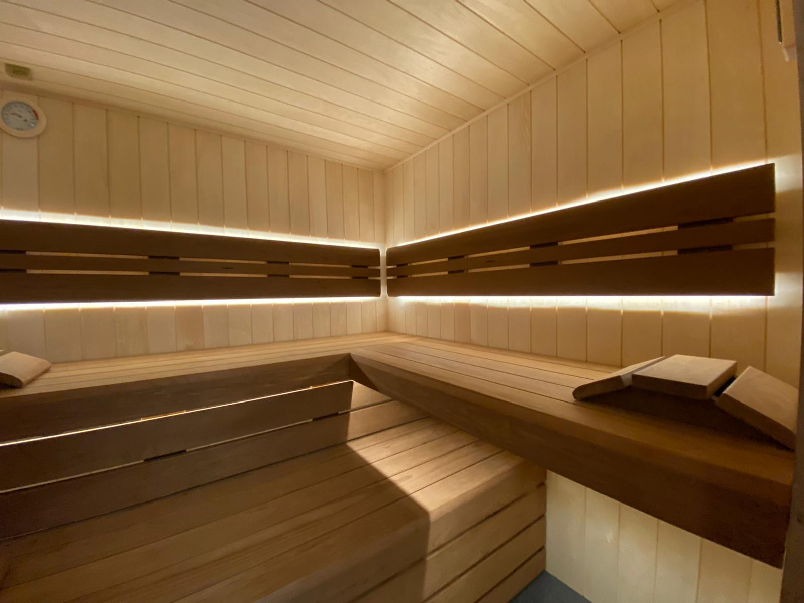 finská sauna Gold Dark