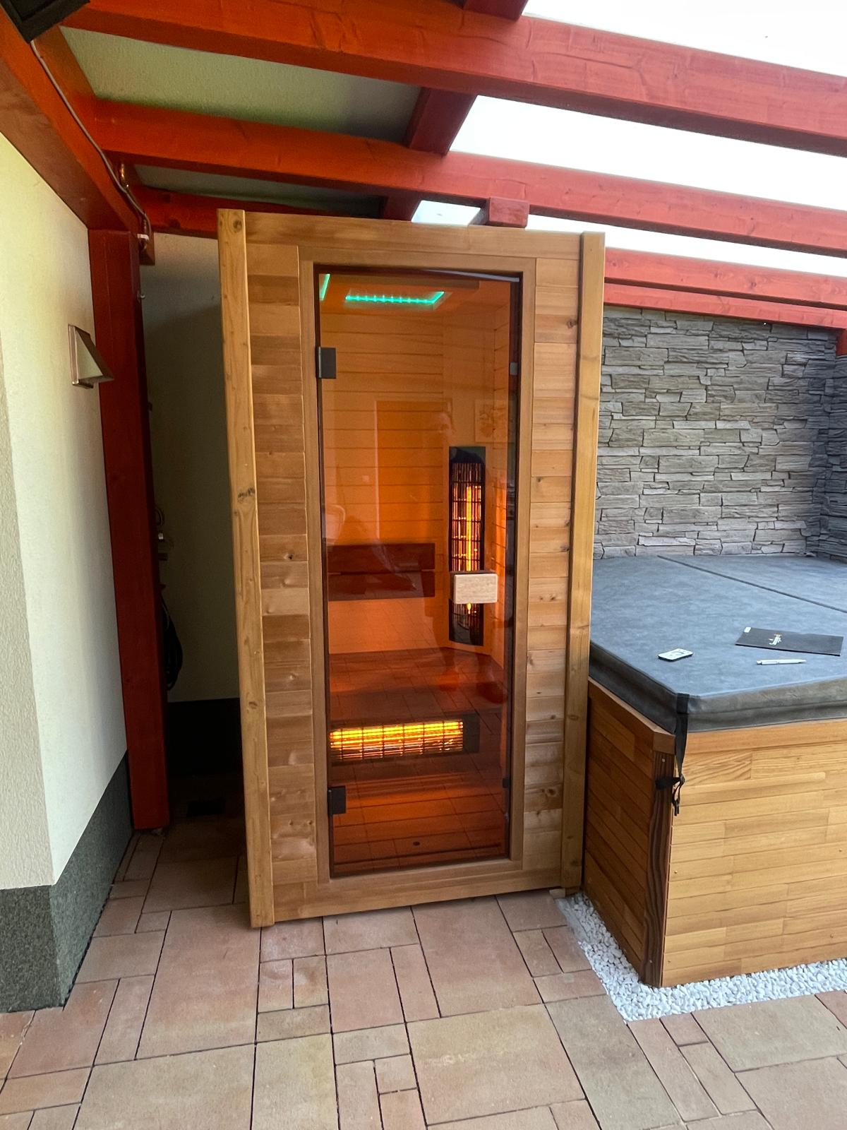 Infrasauna, VITAE DARK ASPEN Louky